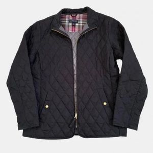 Lands End women jacket Size S,color black